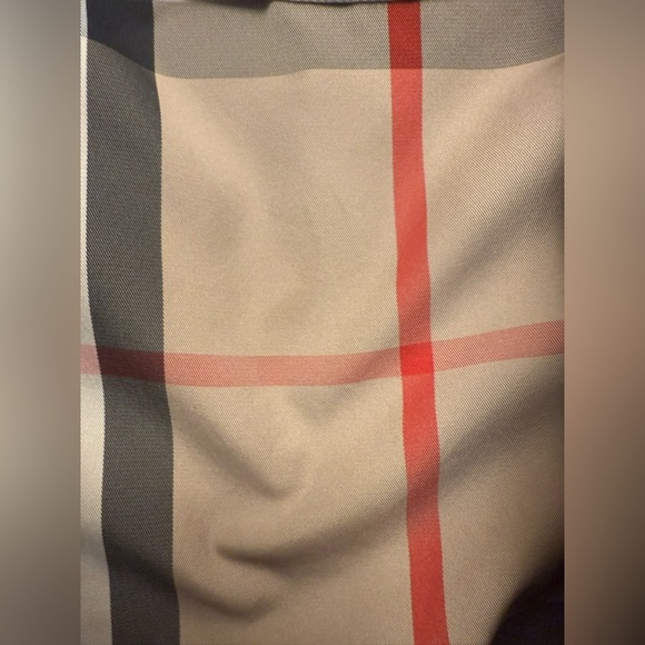 Authentic Burberry Brit Trench Coat Size 4 in Black with Belt & Hood With Rim - Picture 8 of 15